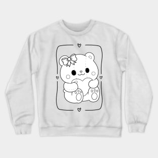 Color Your Own - Bear Crewneck Sweatshirt